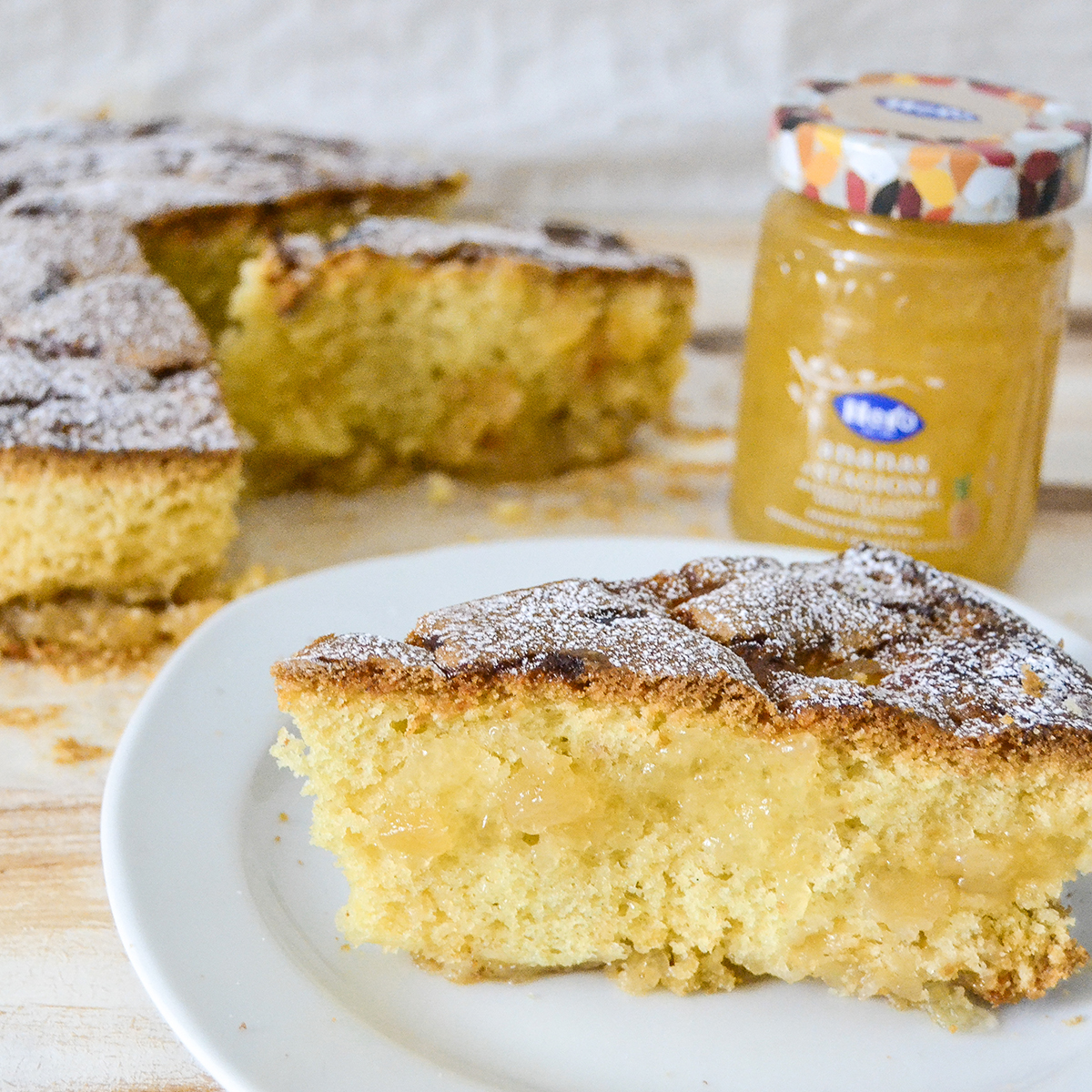 Torta con confettura Hero Ananas di Stagione
