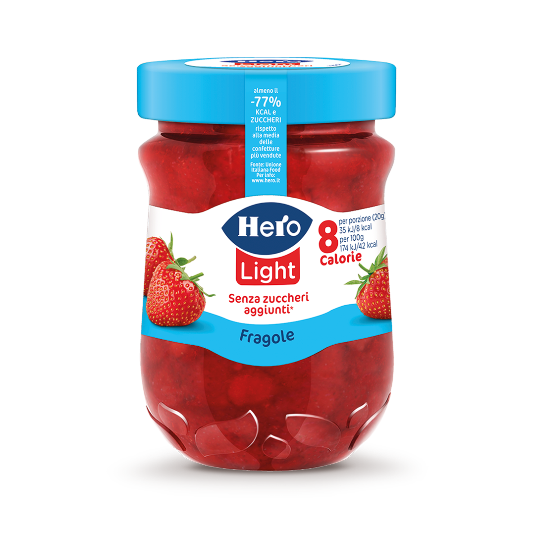 Confettura Hero Light Fragole