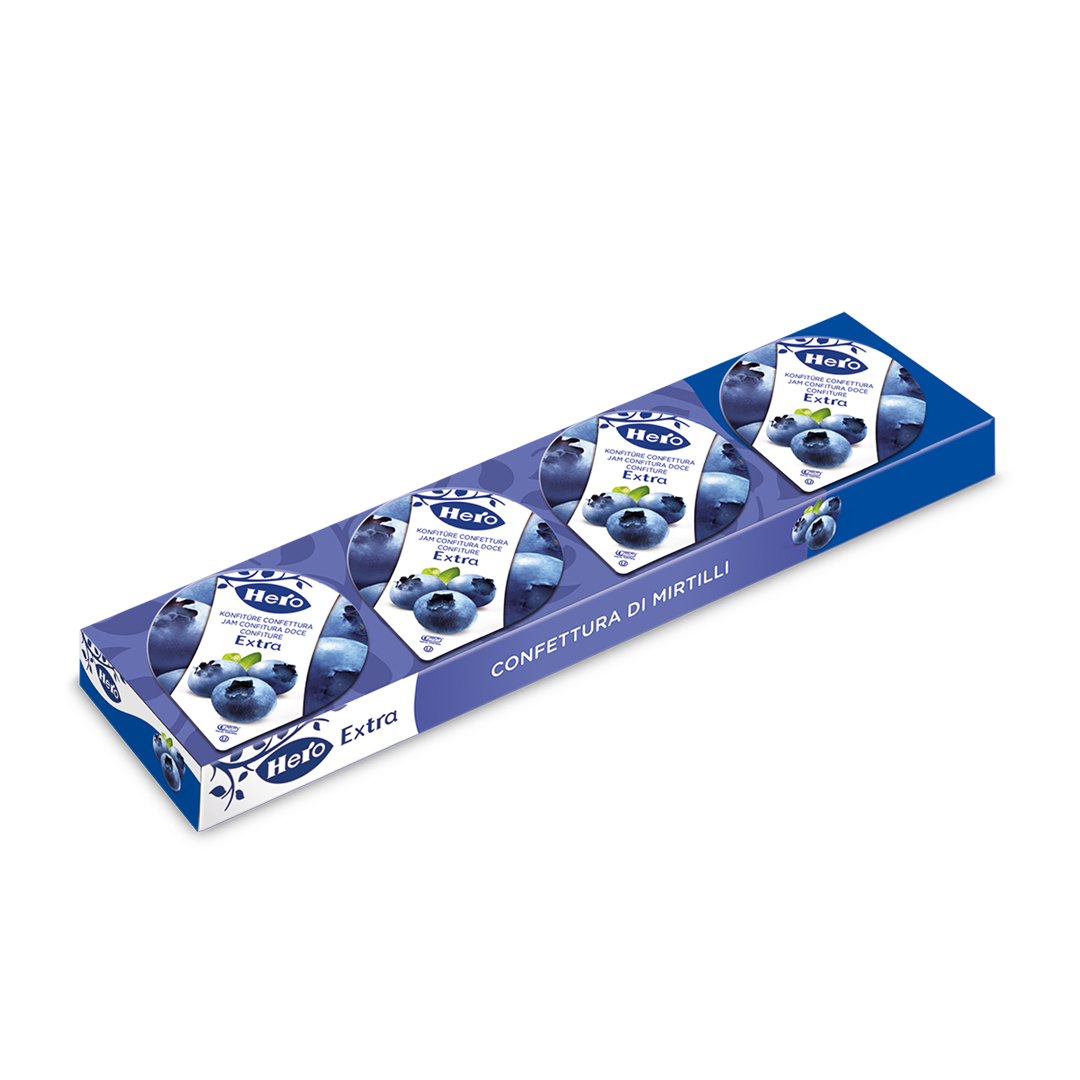 Confettura Hero di Mirtilli in Porzioni